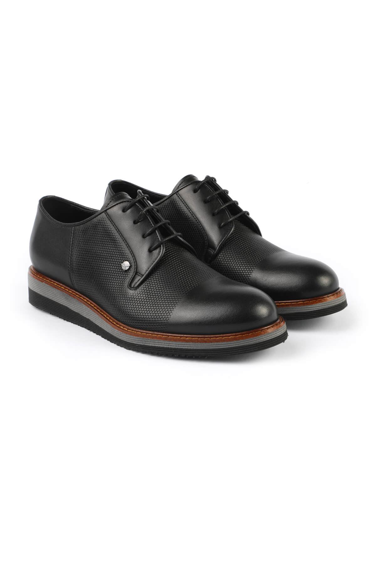 Libero 3052 Black Oxford Shoes
