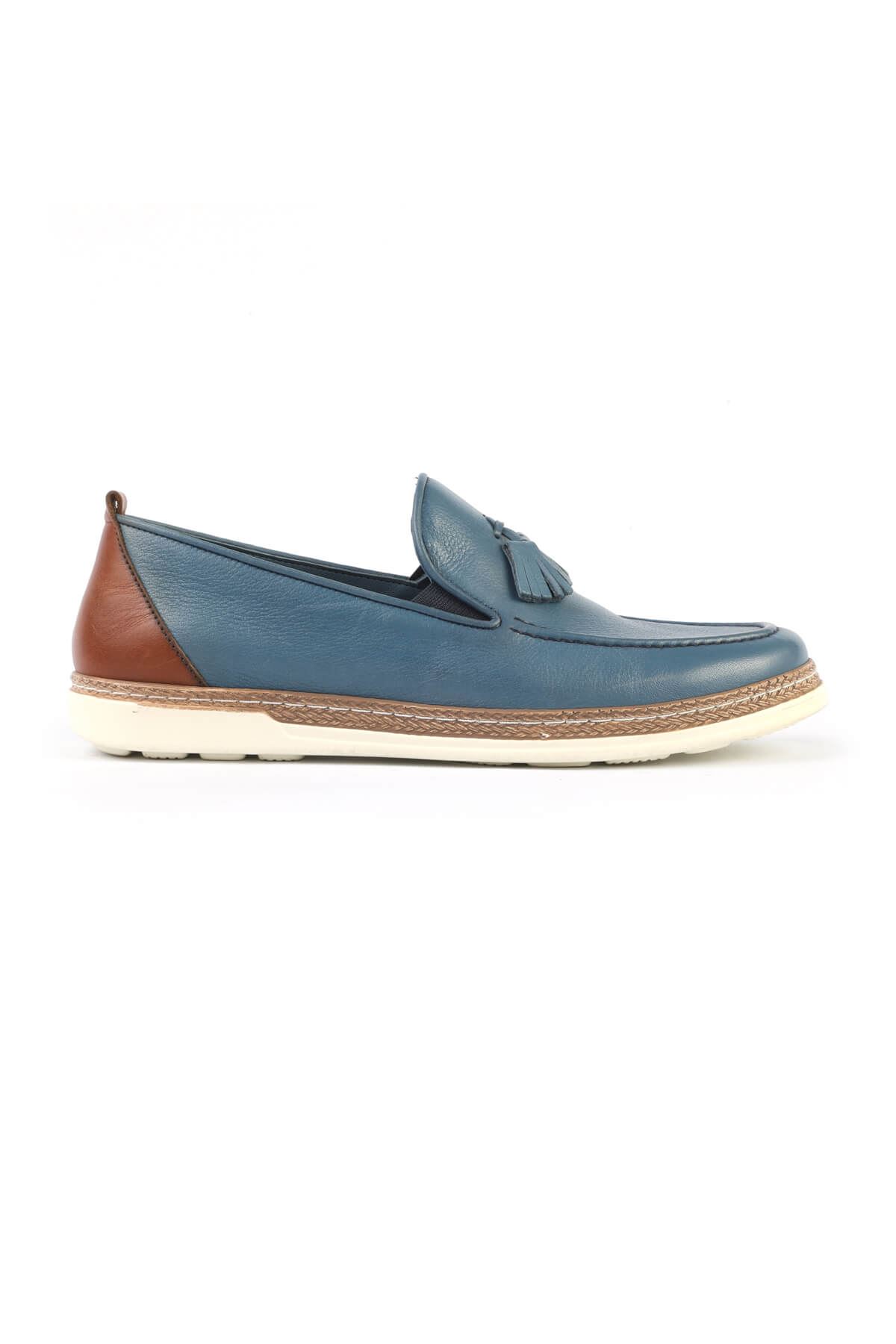 Libero C625 Blue Loafer Shoes