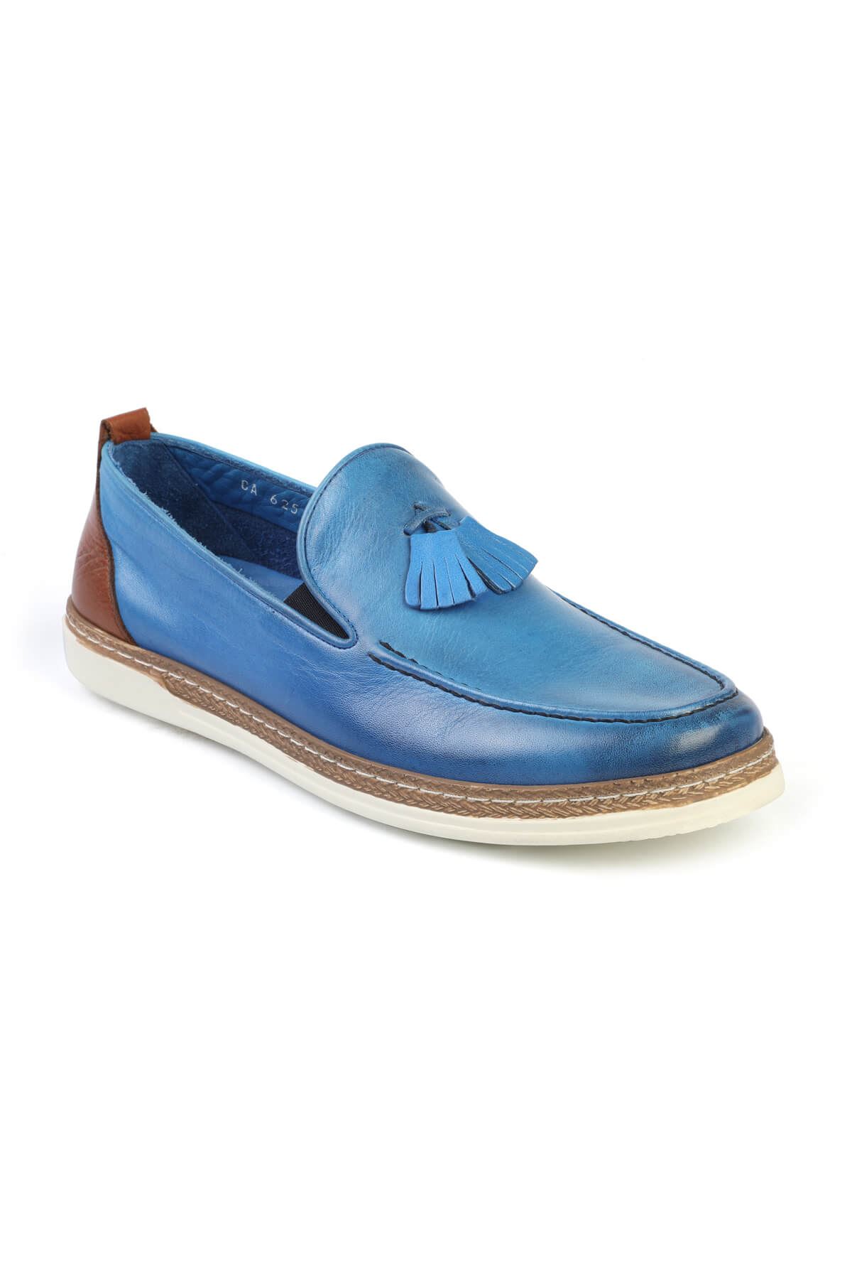 Libero C625 Saks Mavi Loafer Ayakkabı 