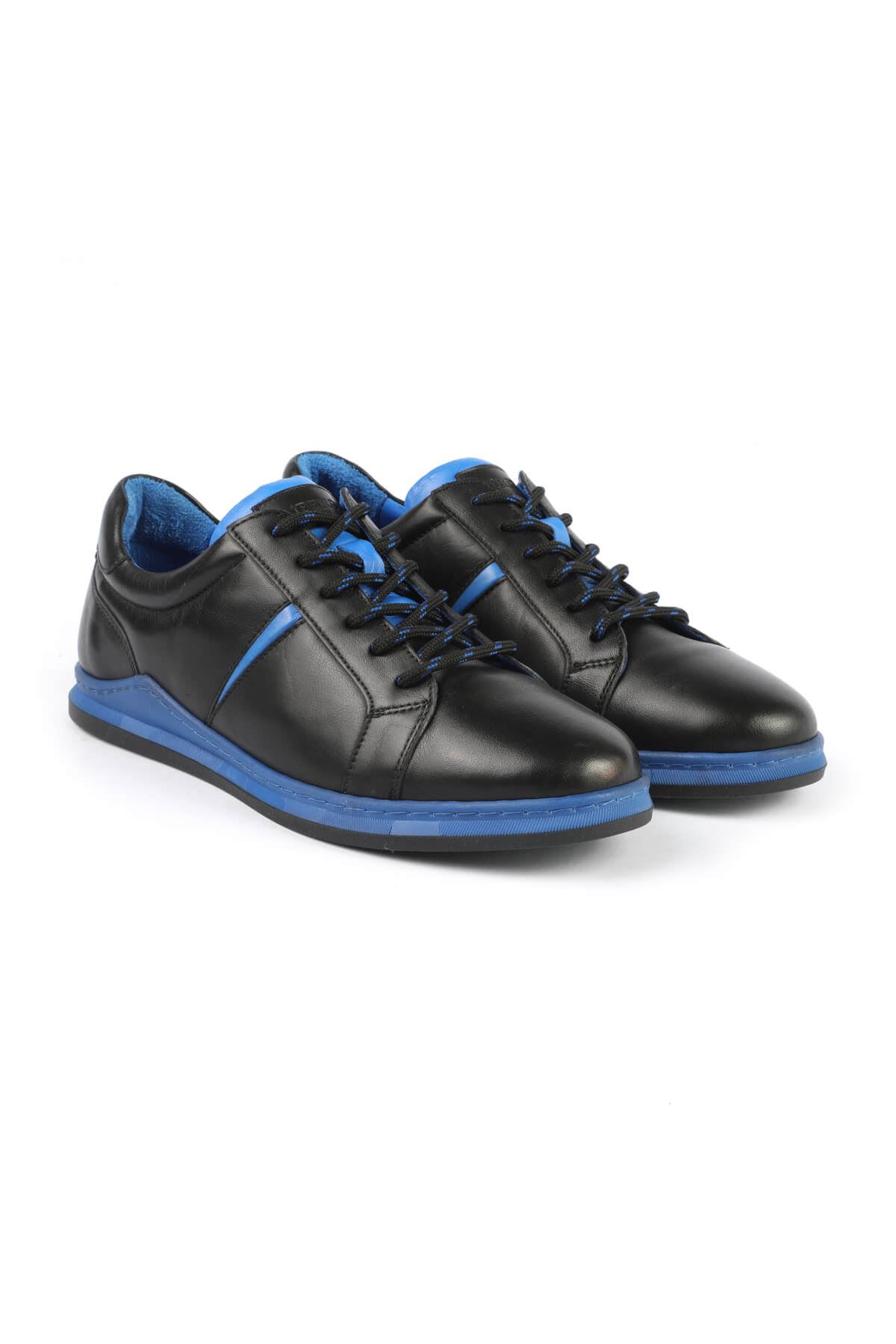 Libero 3196 Black Blue Sneaker Shoes