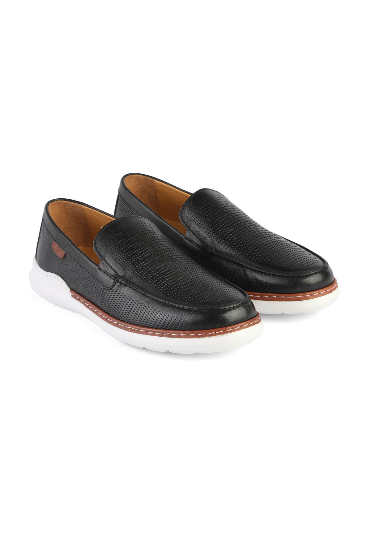 Libero 3332 Black Loafer Shoes