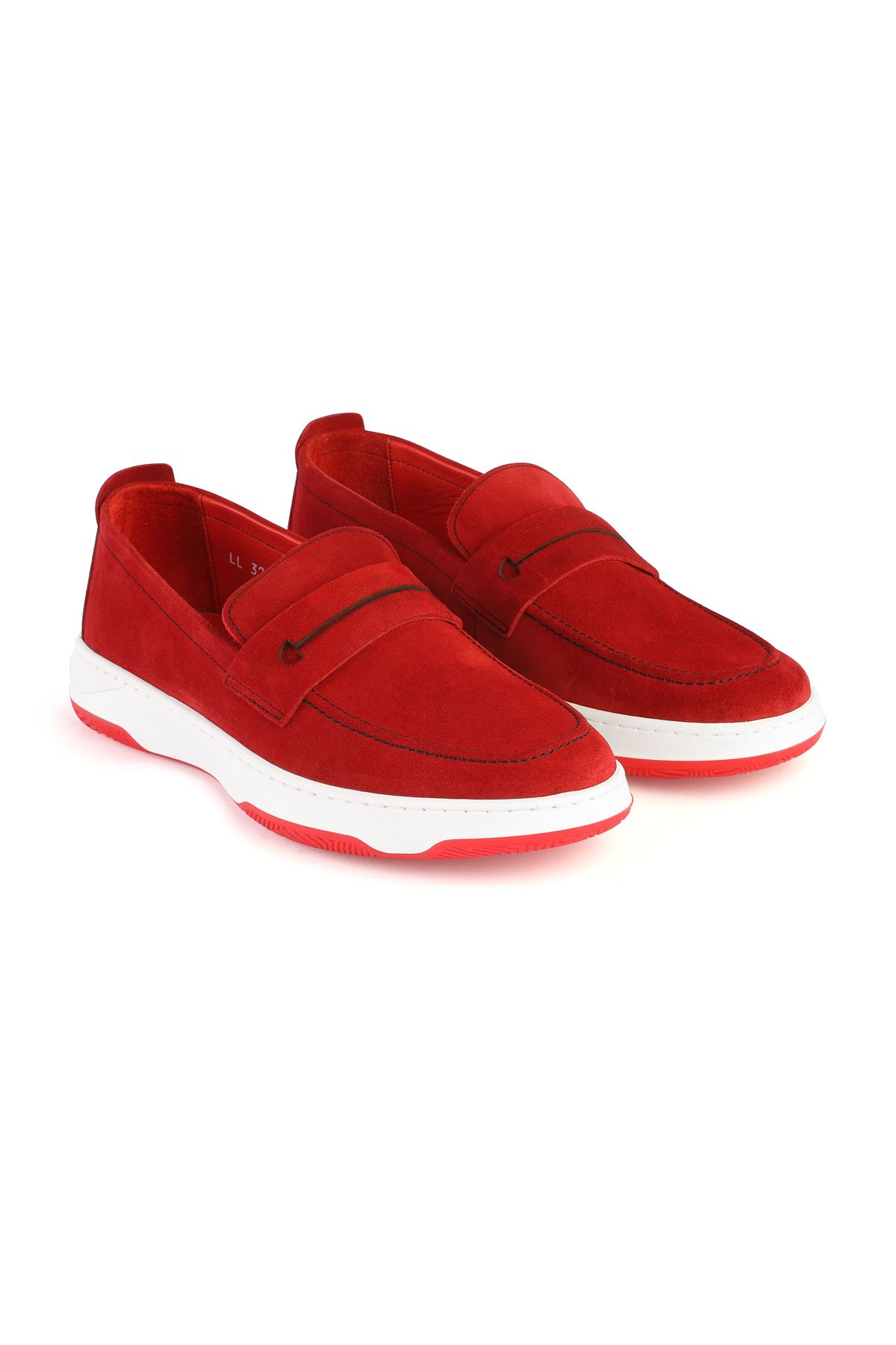 Libero 3229 Kırmızı Loafer Ayakkabı