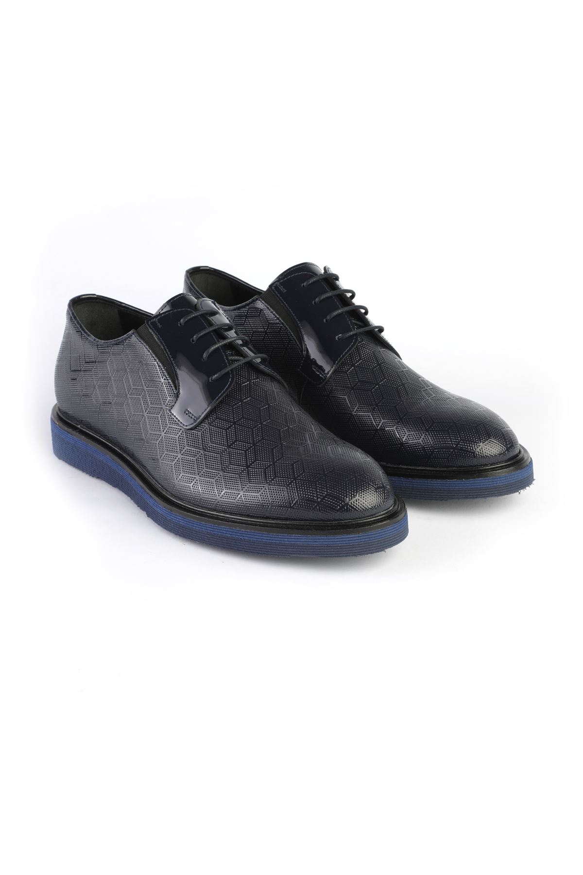 Libero 3234 Navy Blue Oxford Shoes