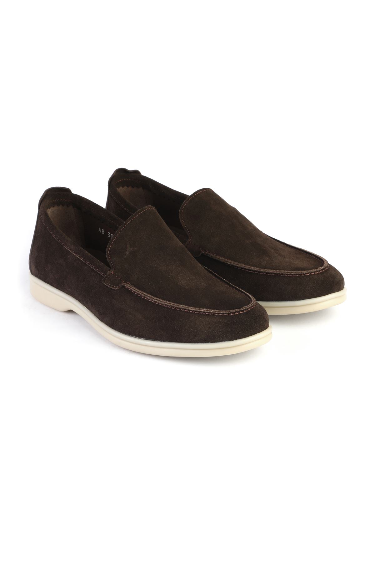 Brown 3004 Brown Loafer Shoes