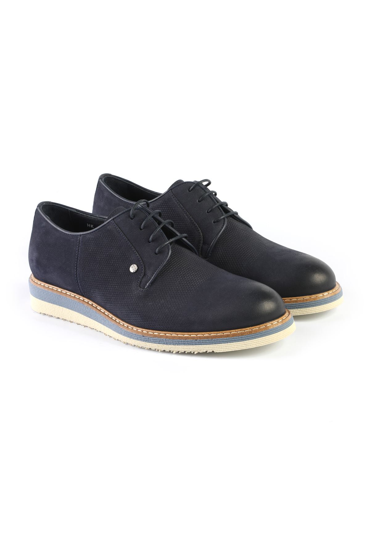 Libero 3052 Navy Blue Casual Shoes