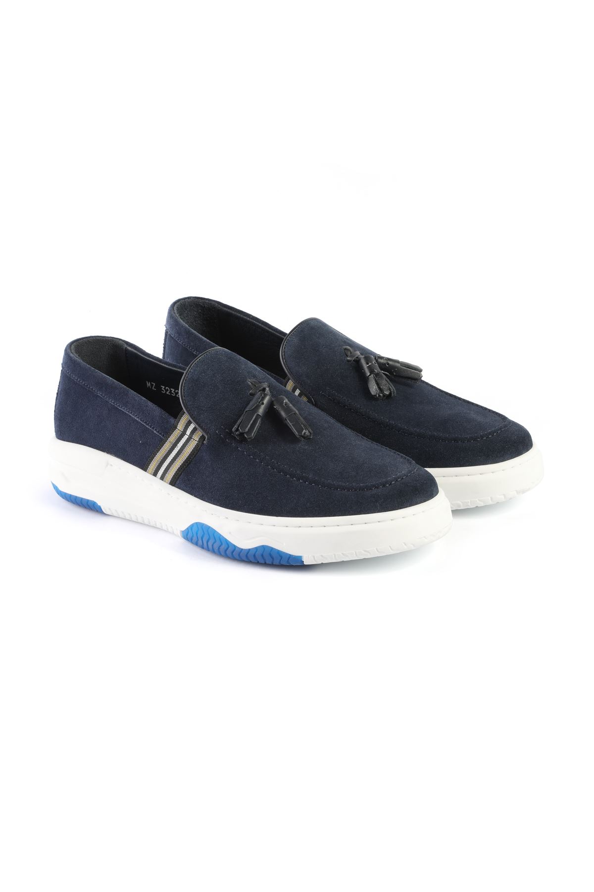 Libero L3232 Navy Blue Loafer Shoes