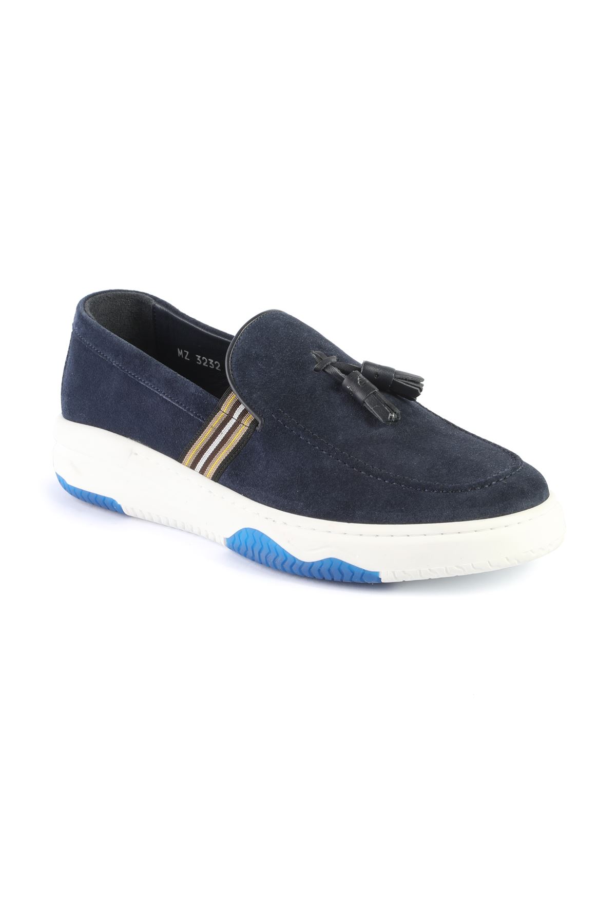 Libero L3232 Navy Blue Loafer Shoes