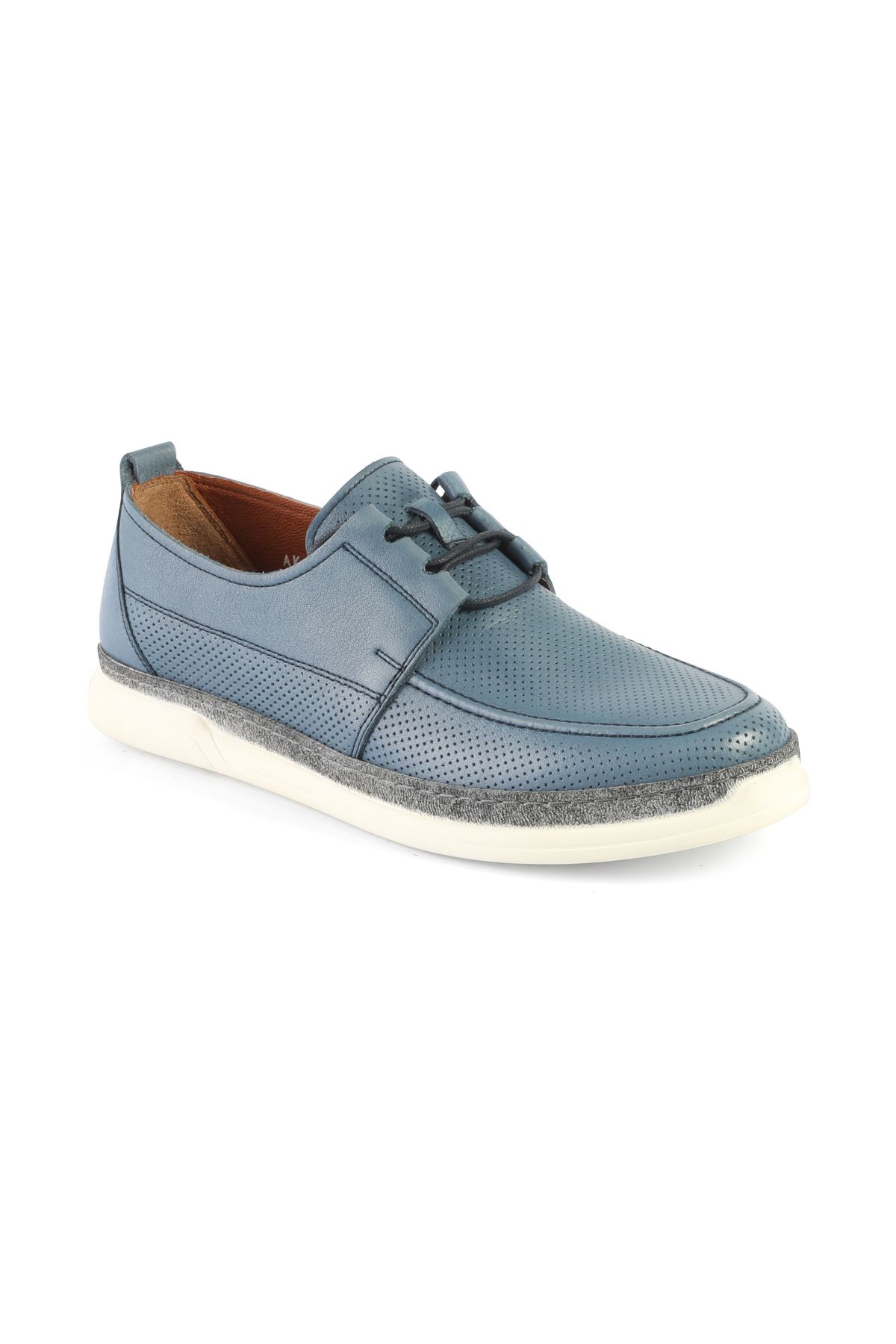 Libero L3418 Blue Loafer Shoes