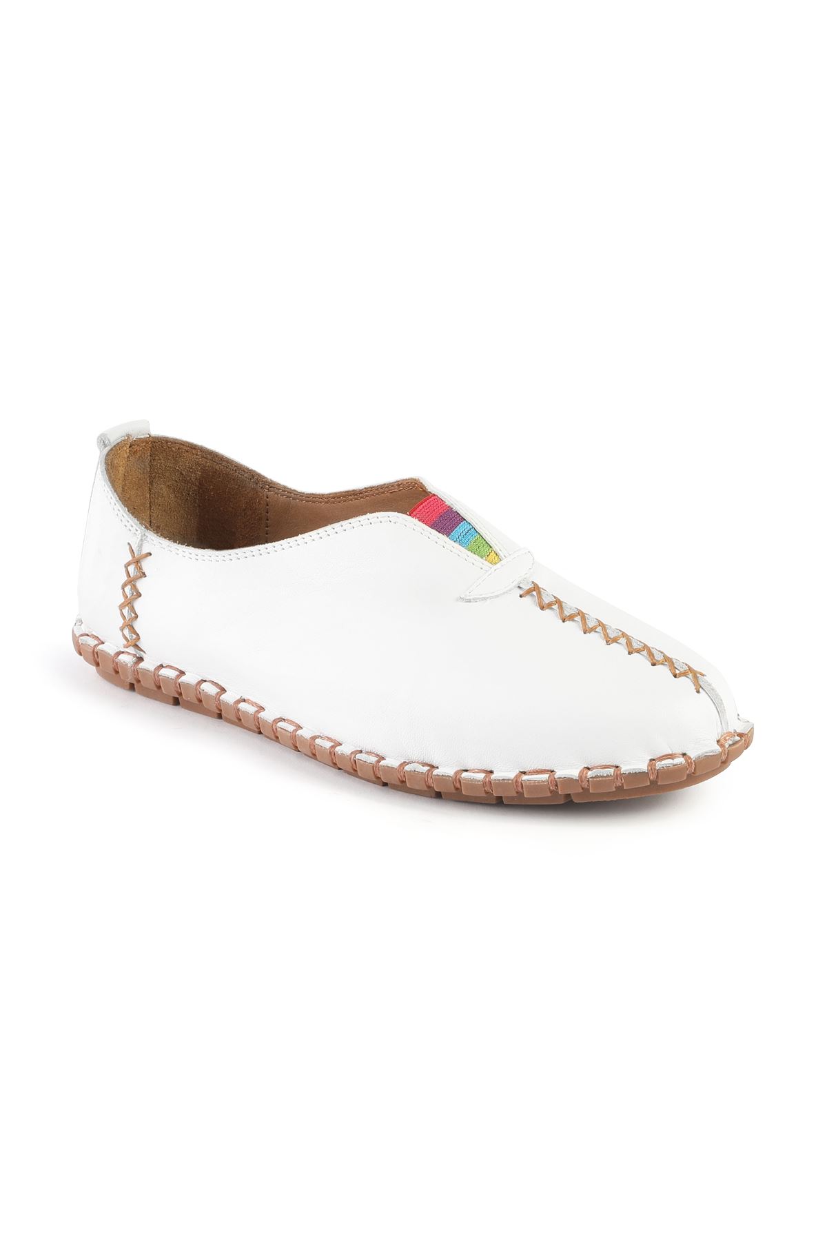 Libero MS2901 Beyaz Babet Ayakkabı 