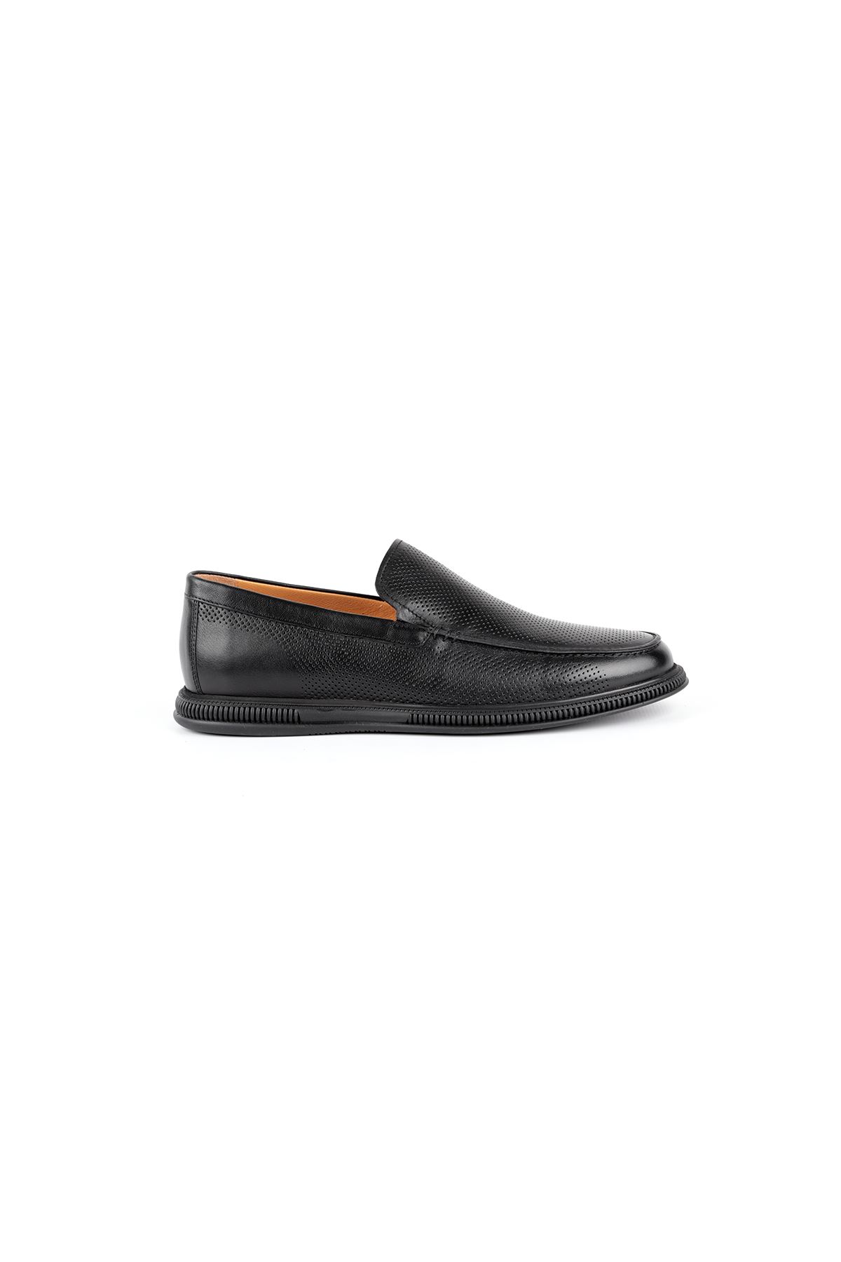 Libero L3788 Black Loafer Shoes