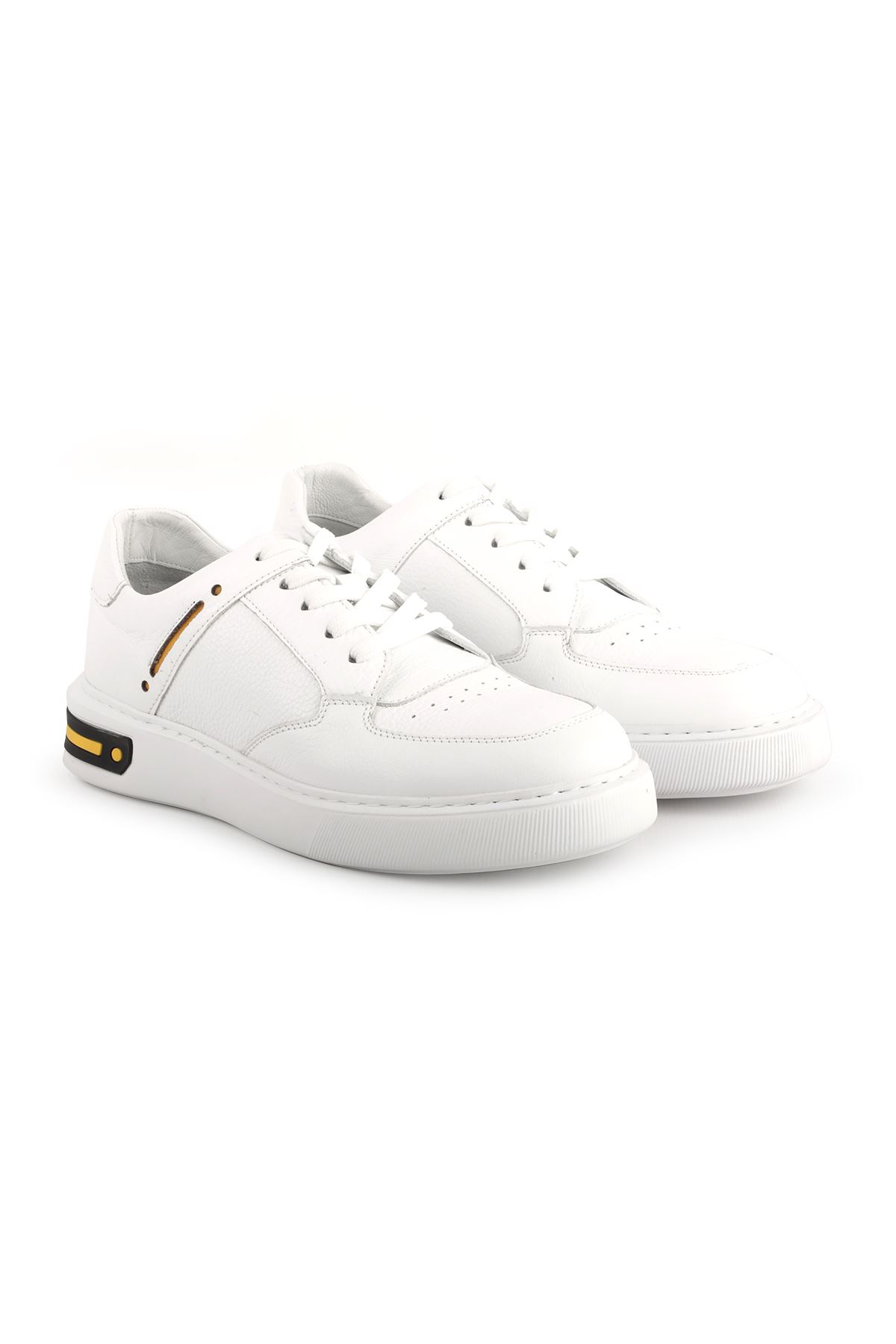Libero L3802 Casual Beyaz-Sarı Erkek Ayakkabı