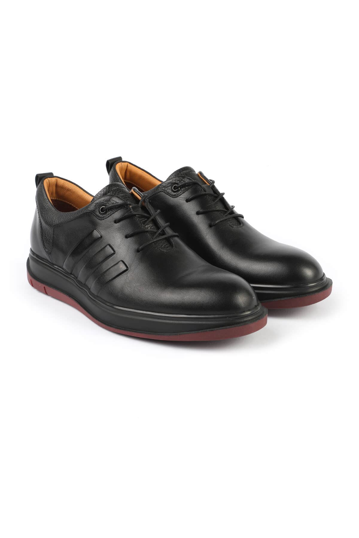 L3163 Siyah Casual Erkek Ayakkabı
