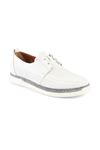 Libero L3418 White Loafer Shoes
