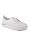 Libero L04.208 Beyaz Casual Deri Kadın Ayakkabı 