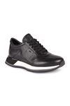 Libero L4817 Siyah - Beyaz Deri Erkek Spor Ayakkabı